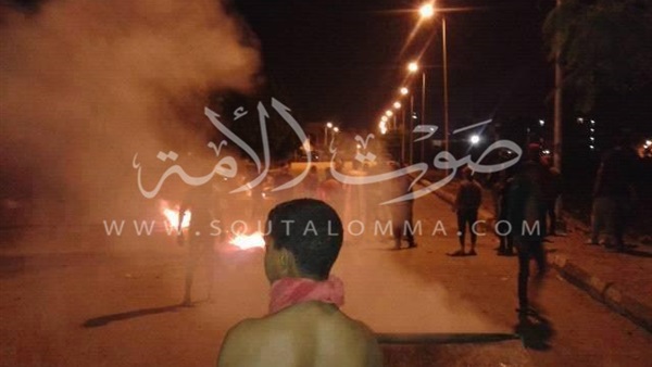 بالصور.. تبادل إطلاق النار بين قوت الأمن والأهالى فى الأقصر