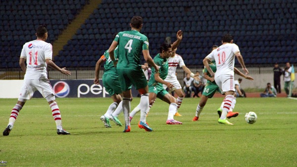 الإنتاج الحربي يفاجئ الزمالك بهدف أوكري