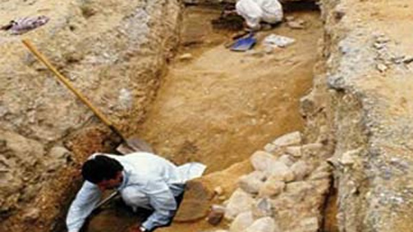 ضبط عاطل ينقب على الأثار بالهرم