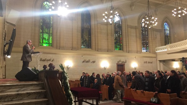 كنيسة قصر الدوبارة تفتح أبوابها لأسر العريش المُهجرة