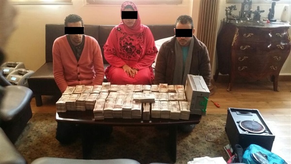 ننشر اعترافات المتهمين بسرقة 3 ملايين جنيه بالتجمع