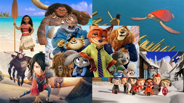 موانا ينافس على جائزة أوسكار أفضل فيلم رسوم متحركة