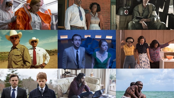 9  أفلام تتنافس على أوسكار أفضل صورة