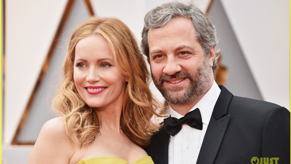 Oscars 2017.. ليزلي مان وزوجها ثنائي يخطف الأنظار
