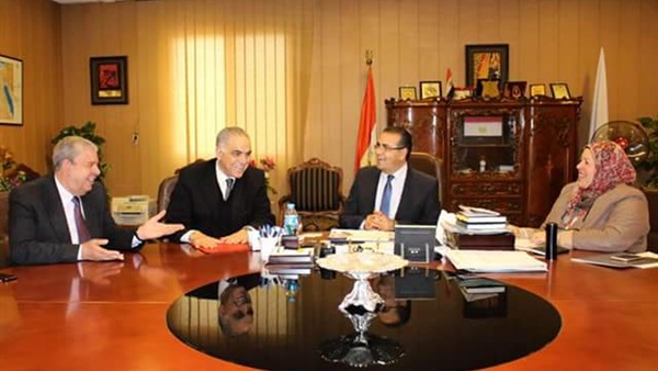 جامعة المنصورة تناقش خطة تطوير المعامل البحثية والطلابية