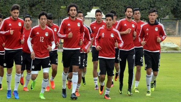 منتخب الشباب يرتدي الزي الرسمي أمام زامبيا