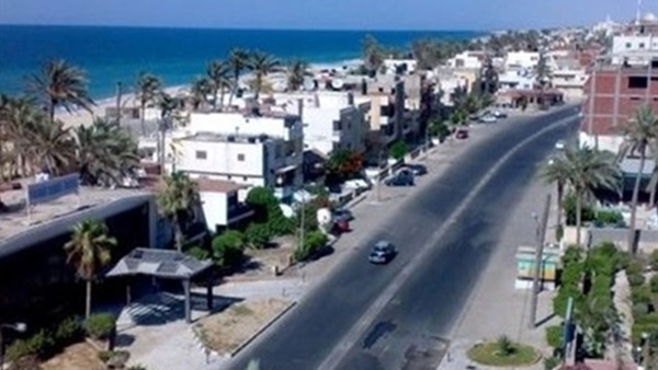 إعادة فتح شارع البحر أمام حركة السيارات عقب حادث العريش