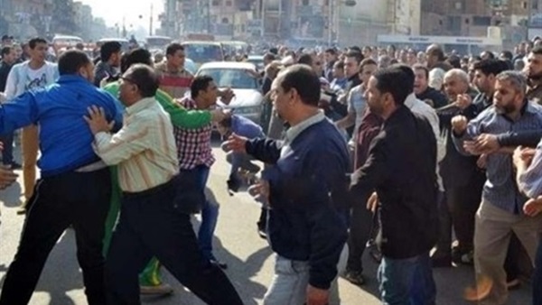 مشاجرة بين أنصار أحد المرشحين وقوات الأمن في دائرة 15 مايو