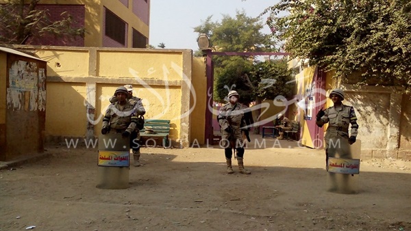 بالصور.. إقبالًا ضعيفًا بدائرة حلوان لليوم الثاني من جولة الإعادة