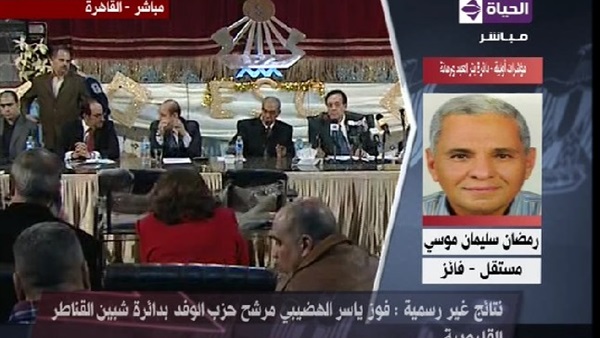 «الهضيبي» يفوز بمقعد «شبين القناطر»