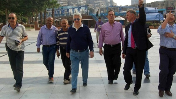 رئيس الزمالك يصل القلعة البيضاء للإجتماع باللجنة الفنية