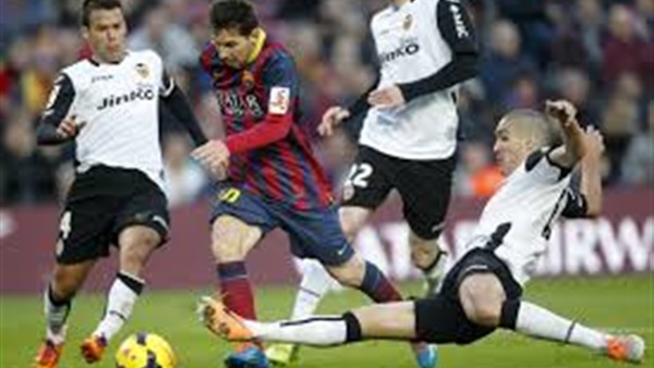 نيمار يقود برشلونة ودي باول يقود فالنسيا 