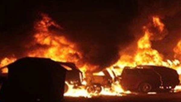 إصابة مجند فى تفجير مدرعة أمنية بالعريش
