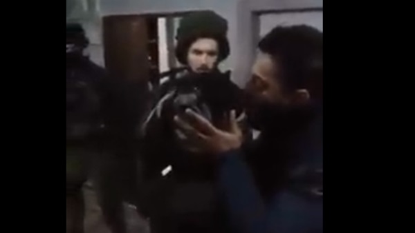 بالفيديو.. لحظة توديع شاب فلسطينى لأمه قبل اعتقاله بثوان