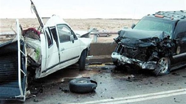 مصرع مدرس وإصابة آخر في حادث تصادم بالبحيرة