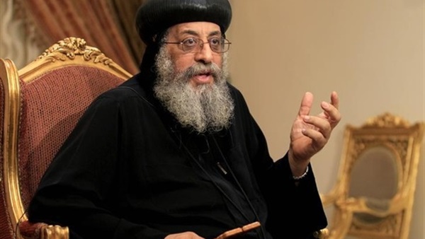 تواضروس يستقبل «الاتصالات» ورئيس «الإنتاج الإعلامي»