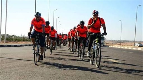 رحلة بالدراجات لأعضاء فريق «wheelers » بالأقصر