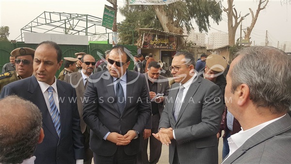 بالصور.. محافظ الفيوم ونائب وزير الإسكان يتفقدان العشوائيات