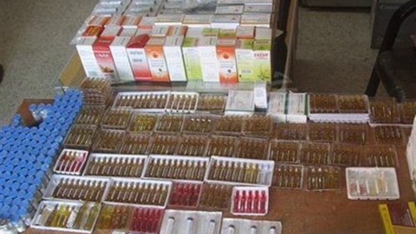 ضبط مخزن أدوية منتهية الصلاحية بالدقهلية