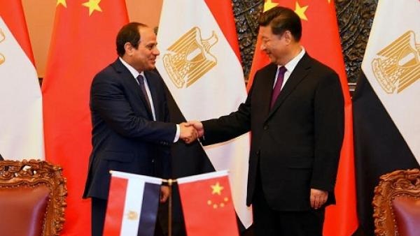 السيسي: اتفقت مع الرئيس الصيني على مكافحة الإهاب