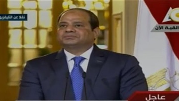 السيسى: نبذل جهودا لحل أزمات الشرق الاوسط 