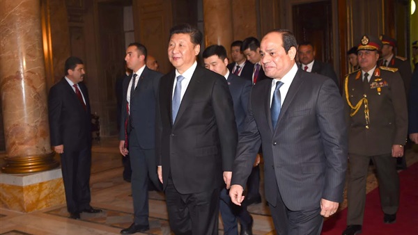 السيسي: أعتز بصداقة الرئيس الصيني 