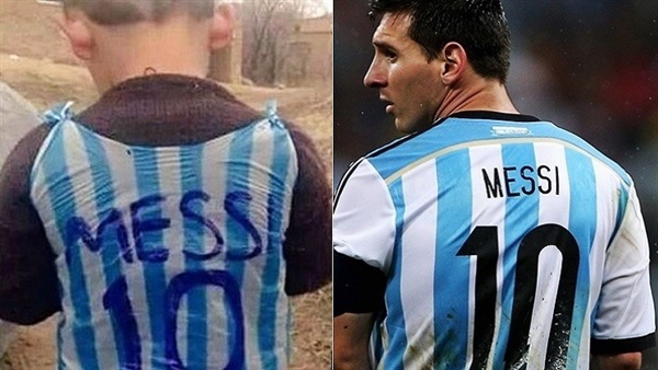 ميسي يبحث عن «طفل الكيس الأزرق»